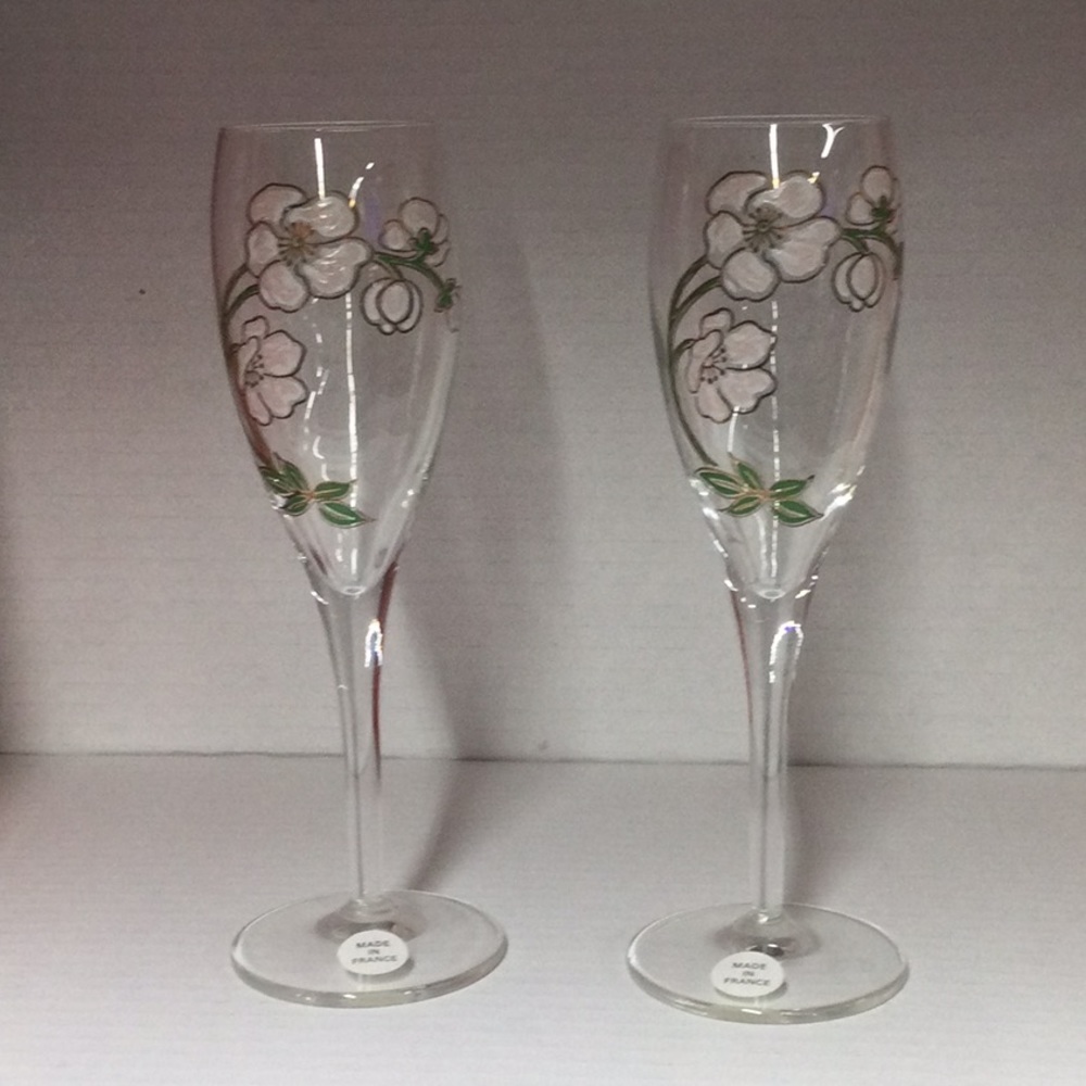 New Vintage Perrier Jouet GlassWare